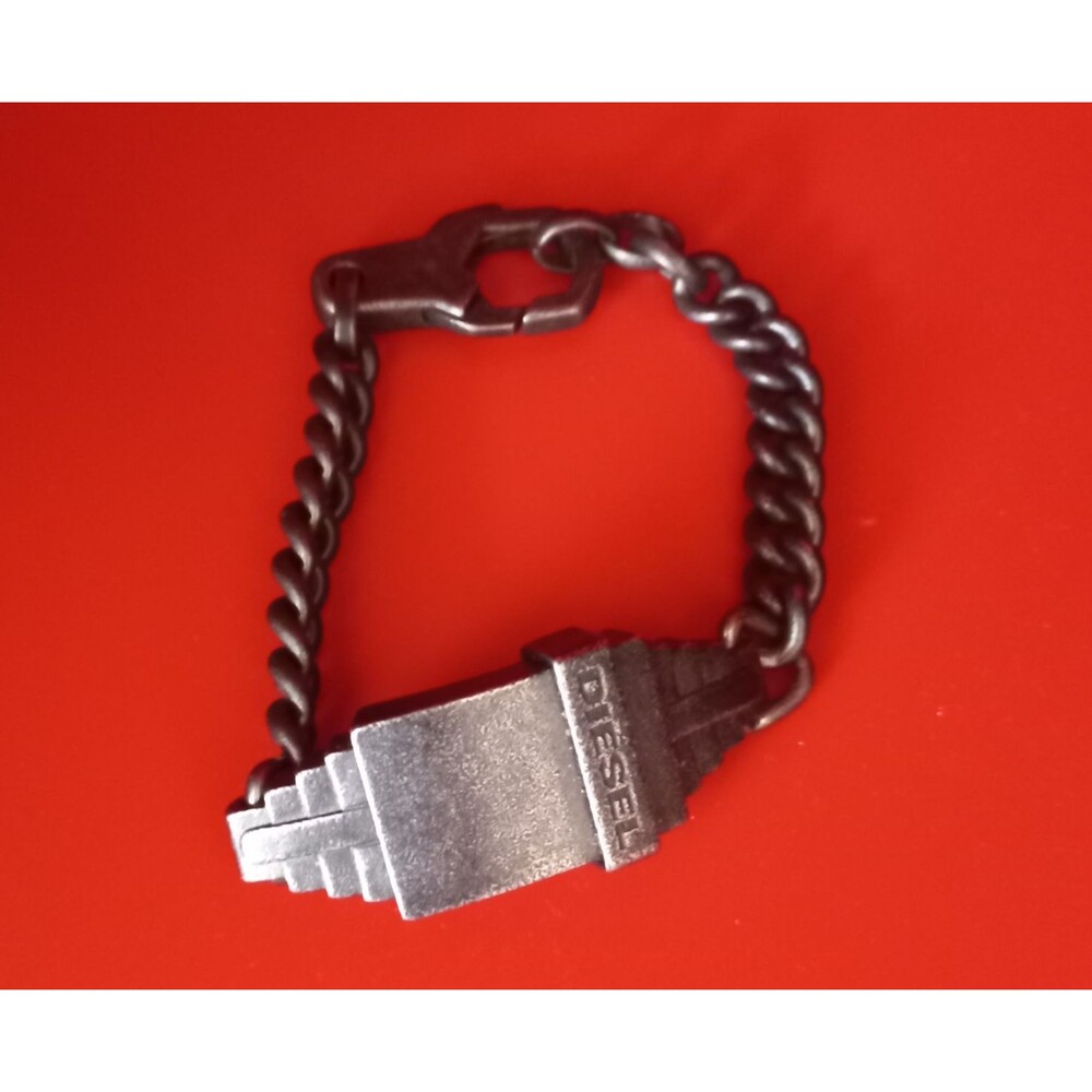 Diesel Mens Chain Bracelet Steel 8"